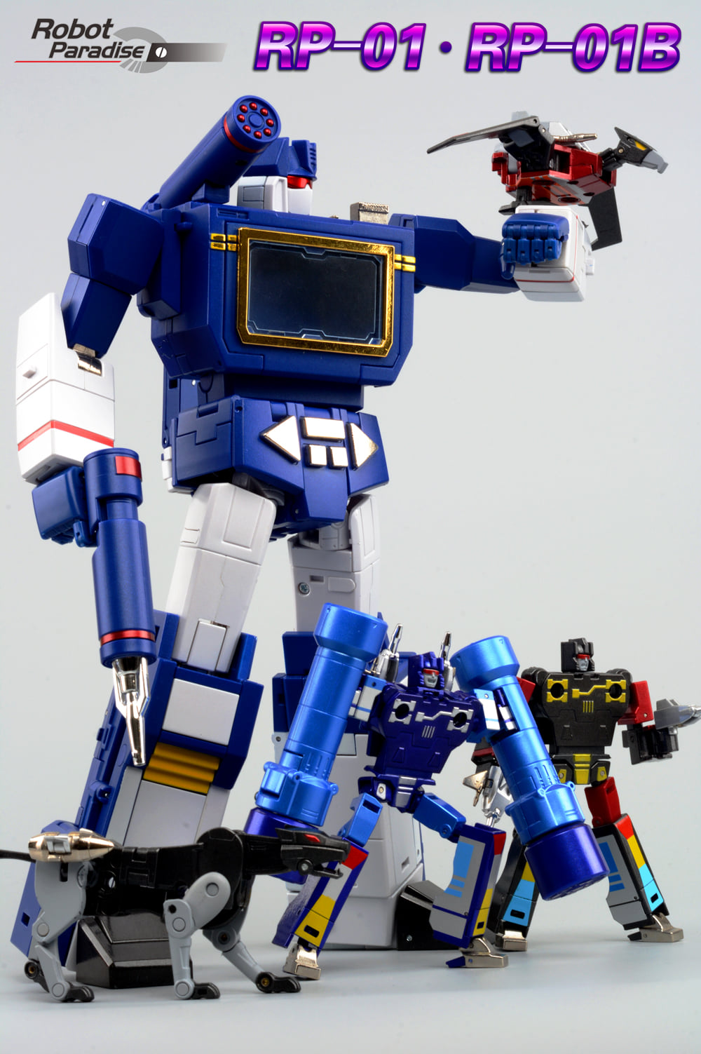 INFINITE L ラキドロ(soundwave) Robot Paradise RP-01 RP01 Acoustic Wave ( Soundwave, Fans